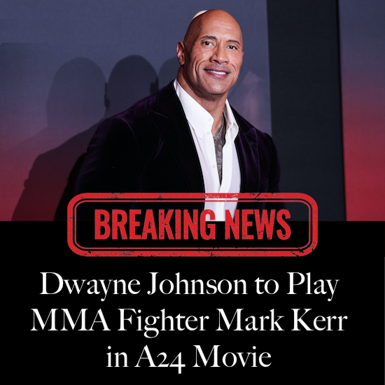 Dwayne Johnson to Play MMA Fighter Mark Kerr